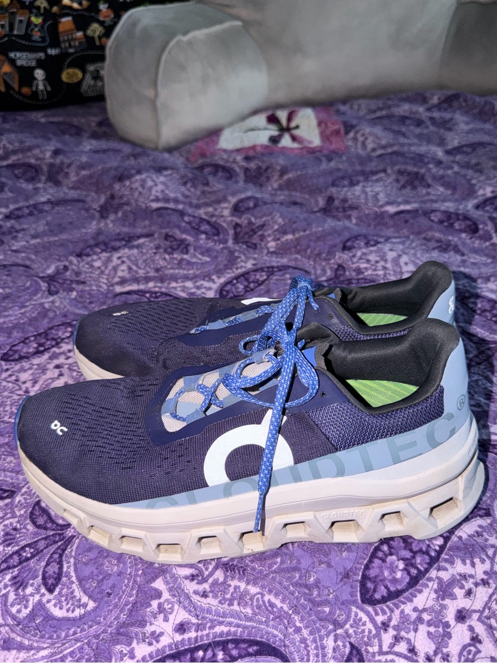 On Cloudmonster Women’s Acai/Lavender Sneakers